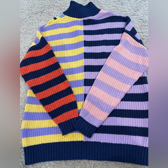 💜NWT STAUD striped Hampton sweater💜 - Picture 8 of 12